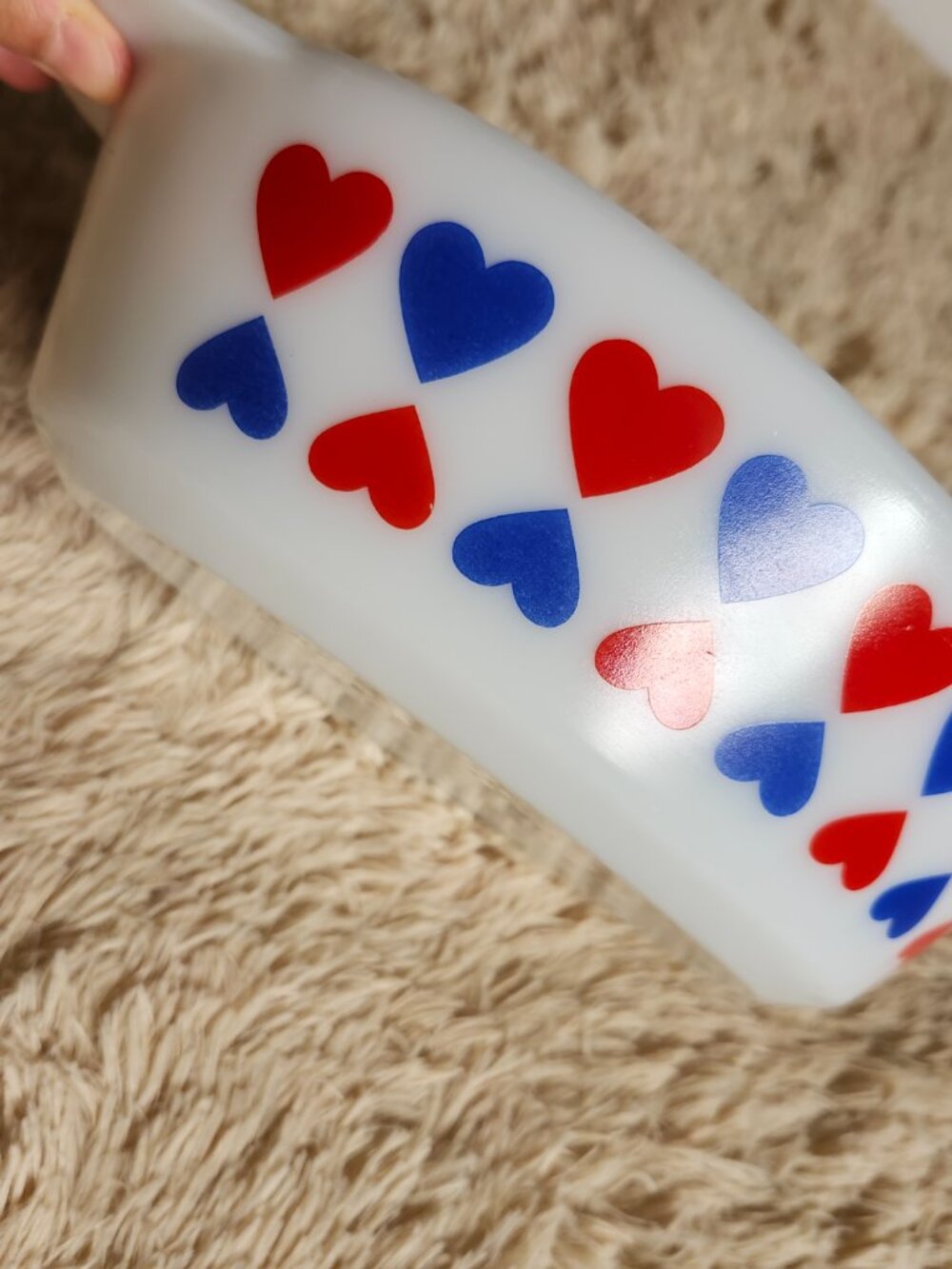 Pyrex Hearts 524 with lid - Picture 3 of 10